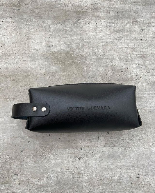 Neceser de cuero personalizado para viaje - foto 2