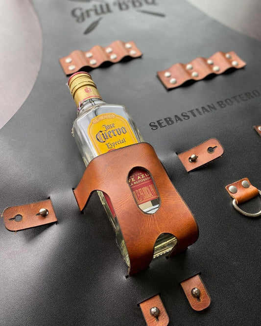 Delantal de cuero para asado, personalizado - foto 2