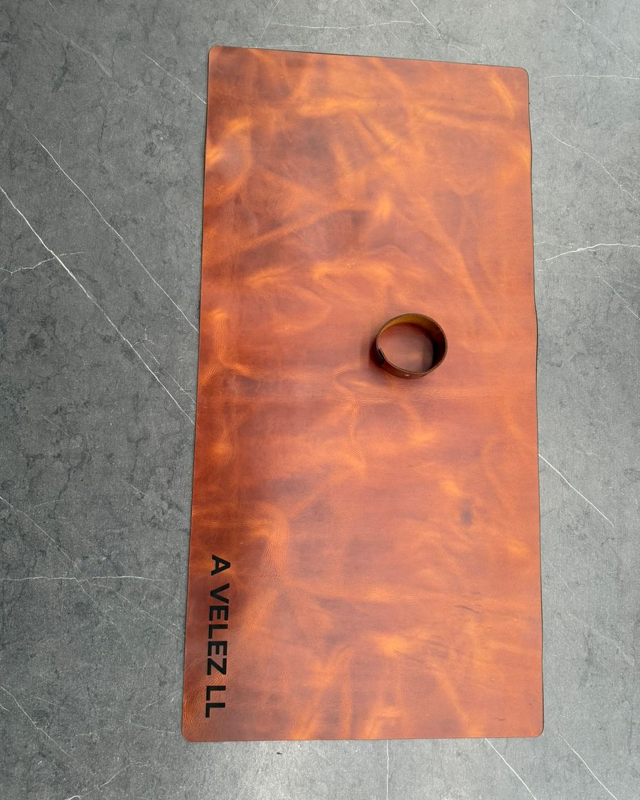 Desk pad en cuero