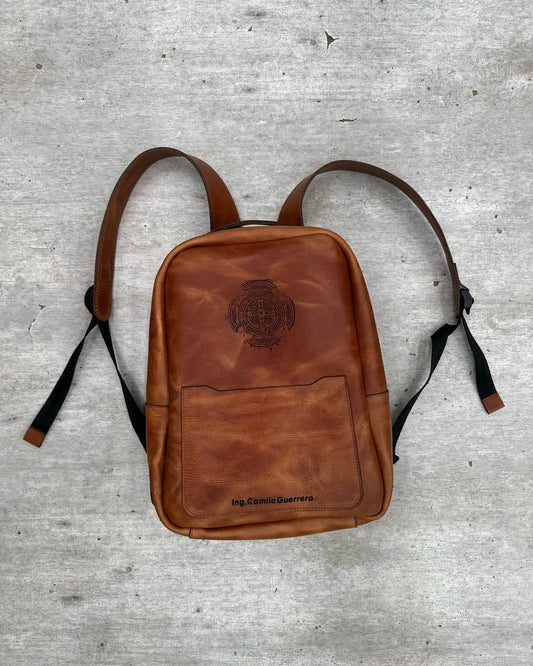 Maletín de cuero para portátil personalizado